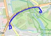 Trasa z dnia 2020-04-11 09:05 - mapa trasy gps - rower szosowy