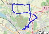 Trasa z dnia 2020-04-12 18:41 - mapa trasy gps - rower szosowy