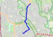 Trasa z dnia 2020-04-14 14:11 - mapa trasy gps - rower szosowy