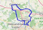 Trasa z dnia 2020-04-14 19:03 - mapa trasy gps - rower szosowy