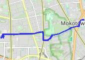 Trasa z dnia 2020-04-15 00:37 - mapa trasy gps - rower szosowy