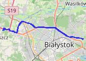 Trasa z dnia 2020-04-17 16:53 - mapa trasy gps - rower szosowy