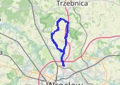 Trasa z dnia 2020-04-18 16:53 - mapa trasy gps - rower górski