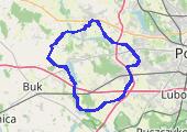 Trasa z dnia 2020-04-19 15:54 - mapa trasy gps - rower górski
