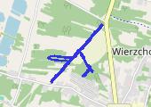 Trasa z dnia 2020-04-21 19:26 - mapa trasy gps - bieganie