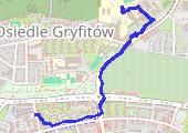 Trasa z dnia 2020-04-22 08:14 - mapa trasy gps - marsz