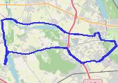 Trasa z dnia 2020-04-22 18:38 - mapa trasy gps - rower górski