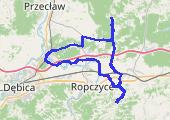 2013-06-16 - mapa trasy gps - rower górski