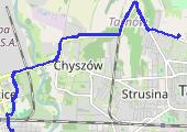 Trasa z dnia 2020-04-23 16:21 - mapa trasy gps - rower szosowy