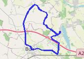 Trasa z dnia 2020-04-23 19:20 - mapa trasy gps - rower górski
