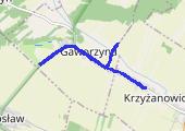 Trasa z dnia 2020-04-23 20:10 - mapa trasy gps - rower górski