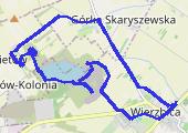 Trasa z dnia 2020-04-26 18:51 - mapa trasy gps - rower górski