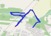 Trasa z dnia 2020-04-26 19:41 - mapa trasy gps - rower górski
