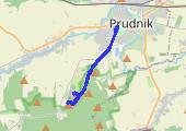 Zajęcza Kępa i Kobylica - mapa trasy gps - marsz