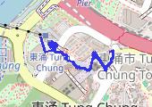Trasa z dnia 2019-11-25 20:10 - mapa trasy gps - spacer