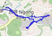 Trasa z dnia 2019-11-25 16:51 - mapa trasy gps - spacer
