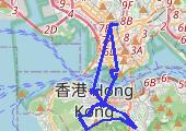 Trasa z dnia 2019-11-24 21:49 - mapa trasy gps - spacer
