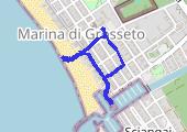 Trasa z dnia 2018-07-14 21:37 - mapa trasy gps - spacer