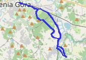 Trasa z dnia 2020-05-10 15:42 - mapa trasy gps - rower górski
