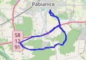 Trasa z dnia 2013-08-04 16:31 - mapa trasy gps - rower trekkingowy
