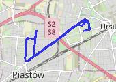 Trening 20200510 3 - mapa trasy gps - rower trekkingowy