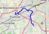 Trening 20200510 4 - mapa trasy gps - rower trekkingowy