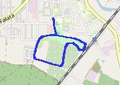 Trasa z dnia 2020-05-12 17:14 - mapa trasy gps - bieganie