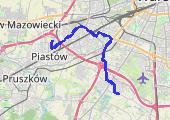 Trasa z dnia 2020-05-14 12:09 - mapa trasy gps - rower trekkingowy