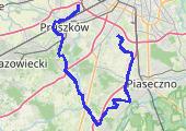 Trasa z dnia 2020-05-14 18:01 - mapa trasy gps - rower trekkingowy