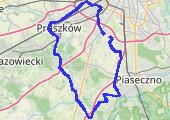 Trening 20200513 - mapa trasy gps - rower trekkingowy