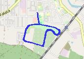 Trasa z dnia 2020-05-22 17:50 - mapa trasy gps - bieganie