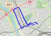 Trasa z dnia 2020-05-23 11:59 - mapa trasy gps - nordic walking