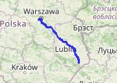 Trasa z dnia 2020-05-23 13:21 - mapa trasy gps - samochód