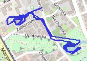 Trasa z dnia 2020-05-27 13:52 - mapa trasy gps - spacer