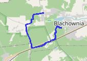 Spacer - mapa trasy gps - spacer