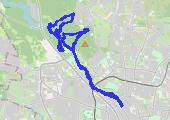 Trasa z dnia 2020-05-28 21:03 - mapa trasy gps - bieganie