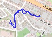 Trasa z dnia 2020-06-01 09:26 - mapa trasy gps - spacer