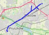 Trasa z dnia 2020-06-09 17:07 - mapa trasy gps - rower trekkingowy
