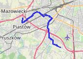 Trasa z dnia 2020-06-09 18:35 - mapa trasy gps - rower trekkingowy