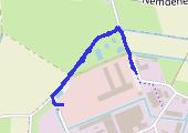 spacer - mapa trasy gps - marsz
