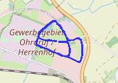 spacer - mapa trasy gps - marsz