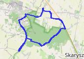 Trasa z dnia 2020-06-11 19:05 - mapa trasy gps - rower górski