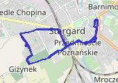 Trasa z dnia 2020-06-13 10:22 - mapa trasy gps - rower miejski