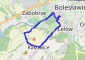 Rakowice - mapa trasy gps - bieganie