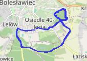 Kuczy ndz wybieg - mapa trasy gps - bieganie