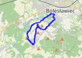 10KM 45:02 st 4:30 - mapa trasy gps - bieganie