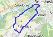 Rakowice+ - mapa trasy gps - bieganie
