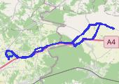 Trasa z dnia 2020-06-14 16:21 - mapa trasy gps - rower trekkingowy