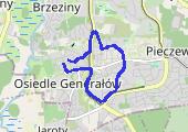 Trasa z dnia 2020-06-14 19:15 - mapa trasy gps - bieganie