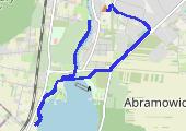 8k rozruch ciąg dalszy - mapa trasy gps - bieganie